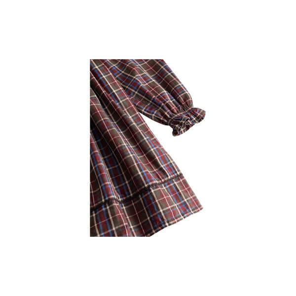 Darcel LS | Chocolate Check | Kl&auml;nning, MarMar Copenhagen
