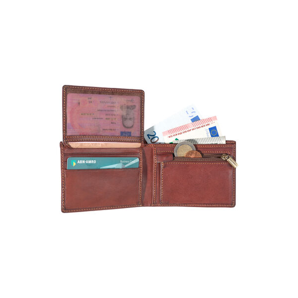 Wallet, dark brown, Tony Perotti