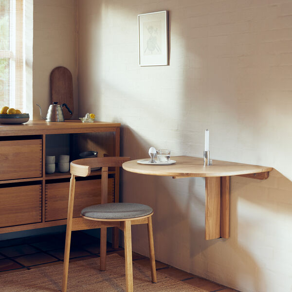 Lunar Chair, oak hallingdal, Form & Refine