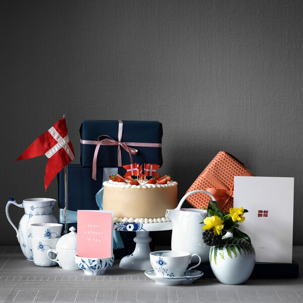 Blue Fluted Plain kanna 90 cl, Royal Copenhagen