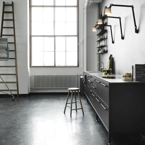 VIPP522 vägglampa, svart, Vipp