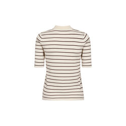 MMCaliz Stripe SS Knit, coffee quartz, MOS MOSH