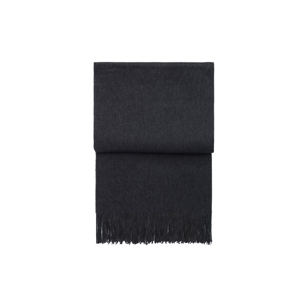 Luxury pl&auml;d, dark grey, ELVANG