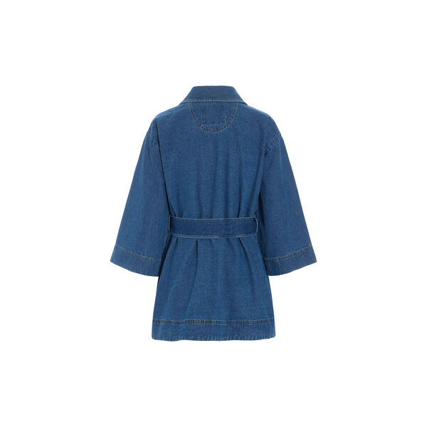 Hayato l&aring;ng jacka, blue denim, BITTE KAI RAND
