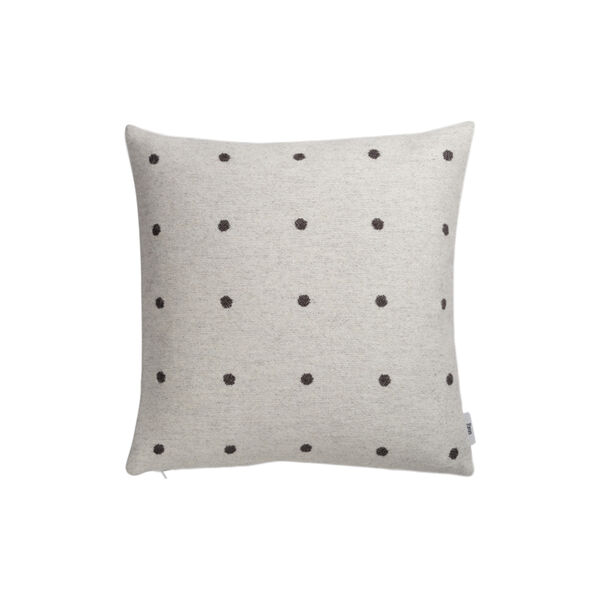 PASTILLE Cushion, black and white, Røros Tweed