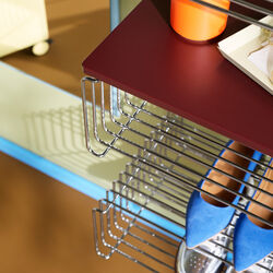 Panton Wire Halv h&ouml;jd, 43 chrome, Montana Furniture