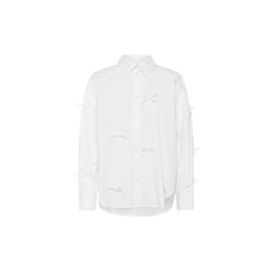 SLJoa Bow Shirt | Broken White | Skjorta, Soaked in Luxury