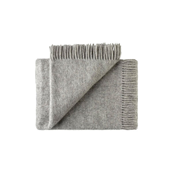 Season Throw, 00115 medium grey, Silkeborg Uldspinderi