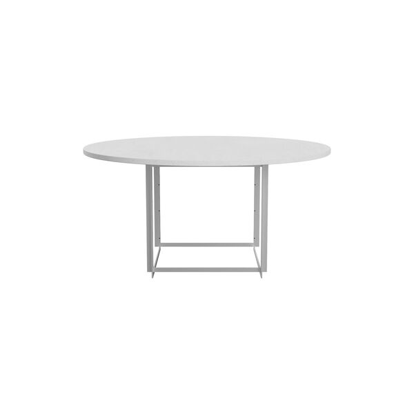 PK54&trade; matbord, white rolled, Fritz Hansen