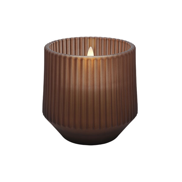 Scented wax glass candle awaken, brown, Uyuni Lighting