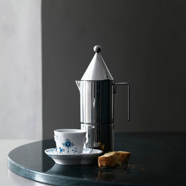Blue Elements espressokopp med fat 9 cl Blue Elements espressokopp med fat 9 cl, Royal Copenhagen