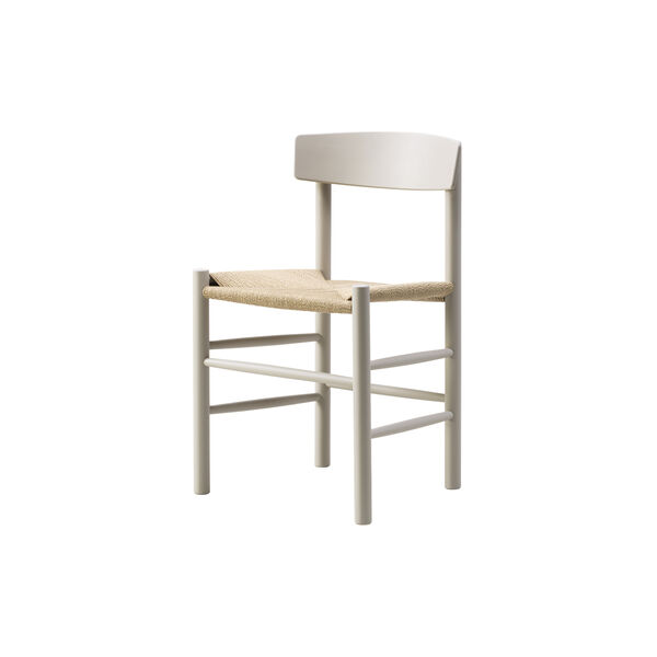 J39 Mogensen stol, pebble grey/natural, Fredericia Furniture