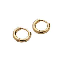 Spirit Huggies Mini, guldpl&auml;terat, Pernille Corydon Jewellery