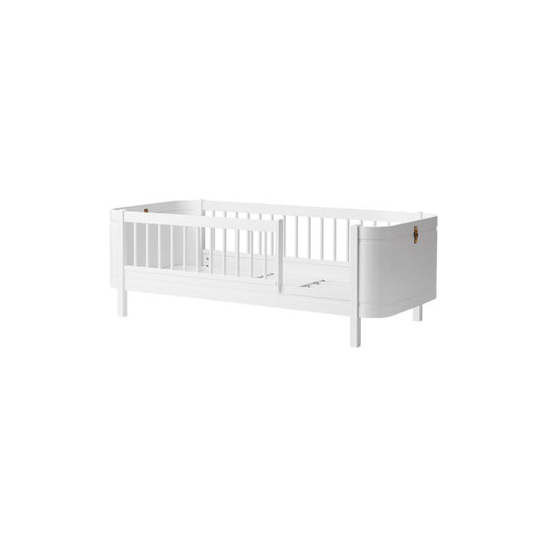 Wood Mini+ Junior Bed 68x162cm, white, Oliver Furniture