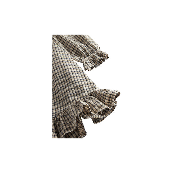 Dalina Dress, pilot navy check, MarMar Copenhagen