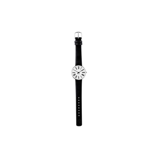 Roman armbandsur, white/steel/black, Arne Jacobsen Watches