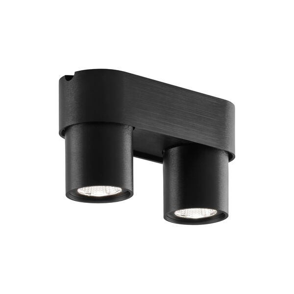 AURA C2 taklampa, carbon black, LIGHT-POINT