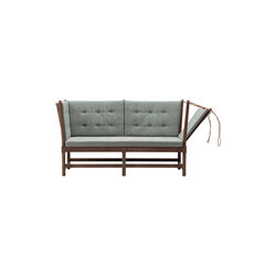 The Spoke-Back Sofa, Steelcut Quartet 944/chestnut brown, Fredericia Furniture