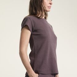 Naibu rib t-shirt, raisin, BITTE KAI RAND