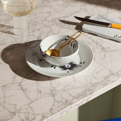 Black Fluted Mega sk&aring;l 24 cl, Royal Copenhagen