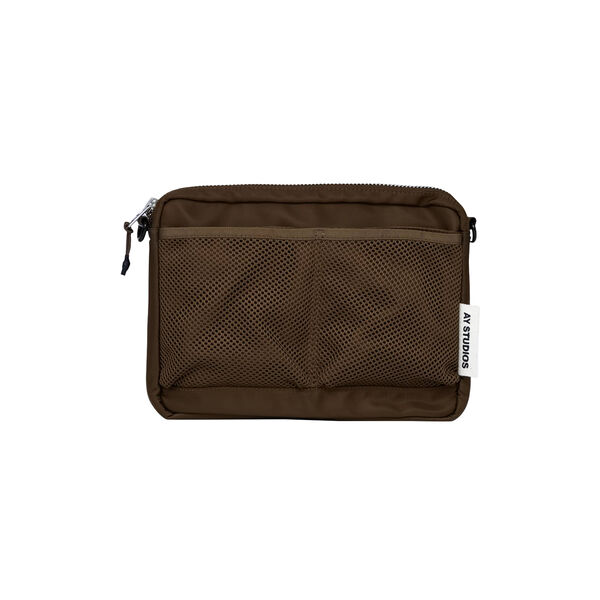 Cross-body, dark brown, AY Studios