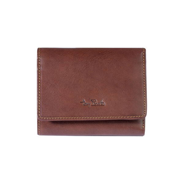 3 Fold Wallet, dark brown, Tony Perotti