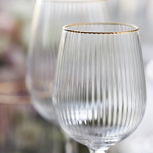 Palermo Gold vitvinsglas 4 st., Lyngby Glas