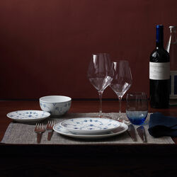 Blue Fluted Plain rissk&aring;l, 2-pack, Royal Copenhagen