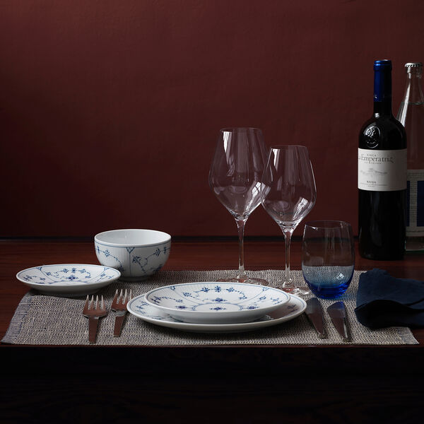 Blue Fluted Plain rissk&aring;l, 2-pack, Royal Copenhagen