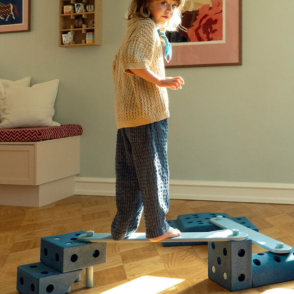 2 x Balansbommar, sky blue, MODU