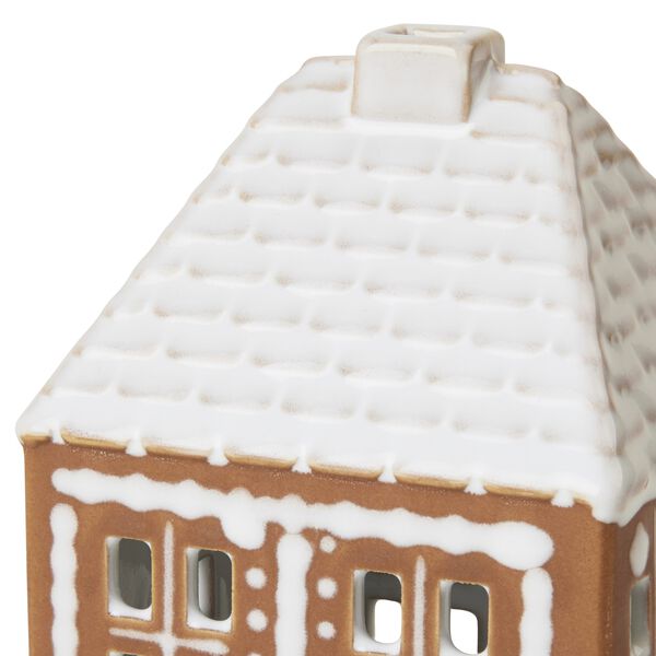 Gingerbread ljuslykta, brun Gingerbread ljuslykta, brun, Kähler