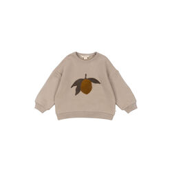 Lou Terry Sweat Shirt, oxford tan, Konges Sløjd