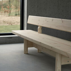 Nords&oslash; Bench with Backrest, onecollection