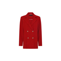 Outdoor Boucle, autumn red, Micha