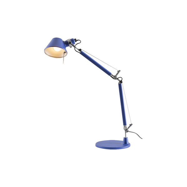 Tolomeo Micro Table Lamp, blue klein, Artemide