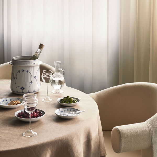 Blue Fluted Plain vinkylare 21,5 cm, Royal Copenhagen