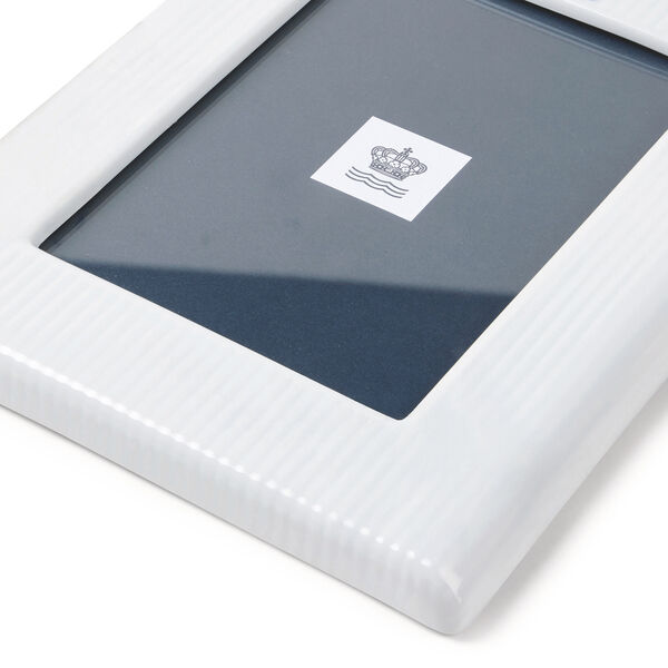 White Fluted Photo Frame White Fluted Photo Frame, Royal Copenhagen