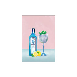 Gin Cocktail, Poster & Frame