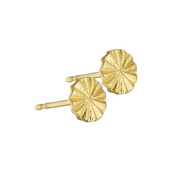 Earring, gold-plated Earring, gold-plated, Pure by Nat