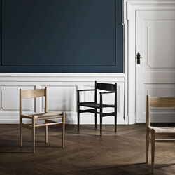 CH36 matbordsstol, vitoljad ek/natur, Carl Hansen & S&oslash;n
