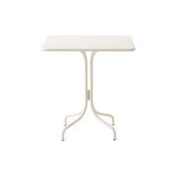 Thorvald SC97 Outdoor Café Table Square, ivory, &Tradition
