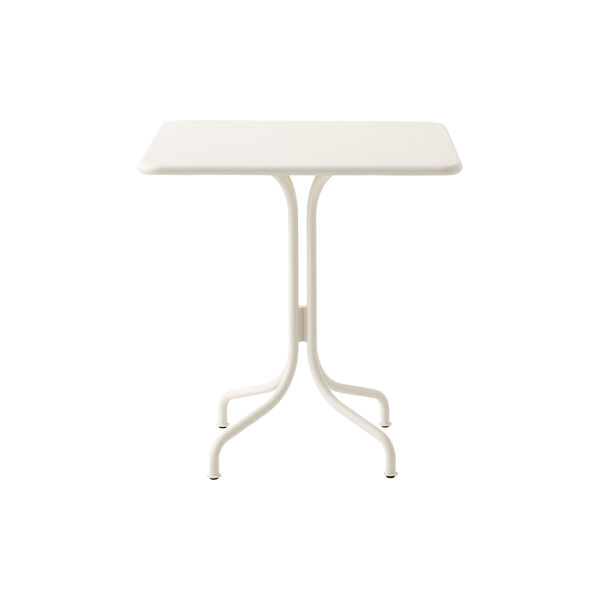 Thorvald SC97 Outdoor Café Table Square, ivory, &Tradition