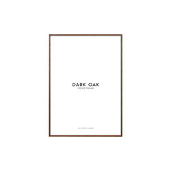 Wood Frame, dark oak, Poster & Frame