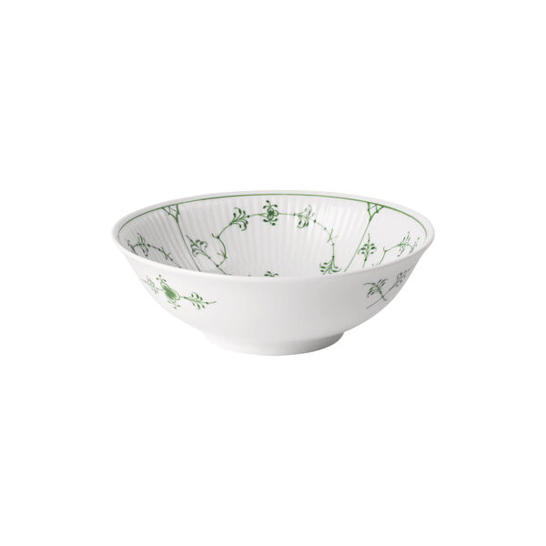 Green Fluted Plain Bowl 35 cl Green Fluted Plain Bowl 35 cl, Royal Copenhagen