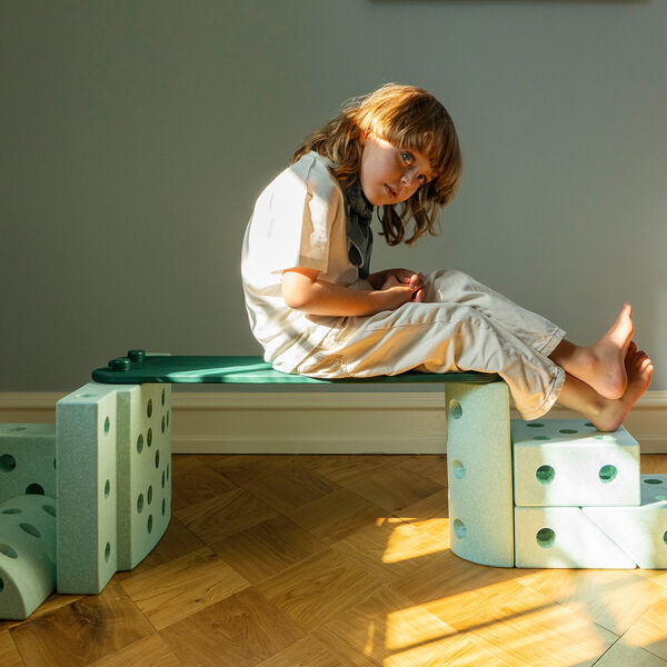 2 x Balansbommar, forest green, MODU