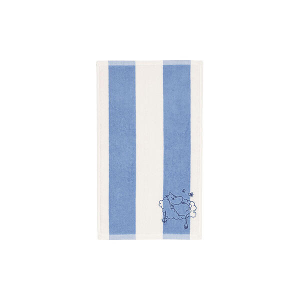 Mumin Mumintroll handduk 30x50 cm, blue striped, Moomin Arabia