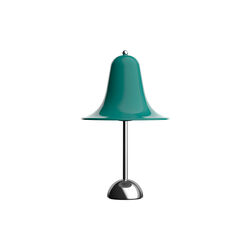 Pantop bordslampa, dark teal, Verpan