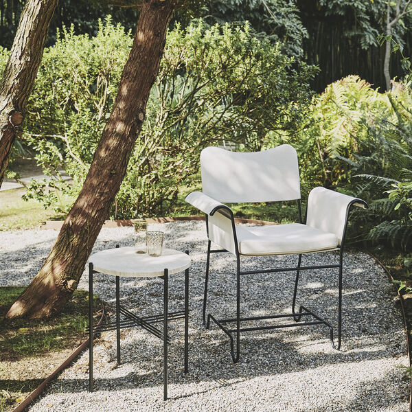 Tropique Dining Chair without Fringes, Leslie Limonta 06/classic black, GUBI