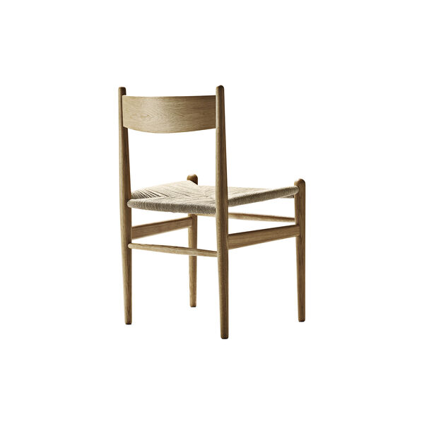 CH36 matbordsstol, vitoljad ek/natur, Carl Hansen & Søn