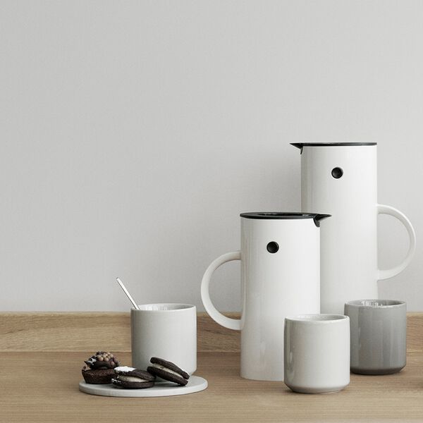 EM77 termoskanna, white, Stelton
